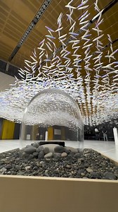 8.1K views · 109 reactions | Kosei Komatsu Exhibition- Light and Shadow Mobiles Installation - Sea and SongsKanaz Forest of Creation Art Museum Art Core Museum-2July 20, 2024 (Saturday) – August 25, 2024 (Sunday) #stitching #art #3dembroidery | Textile Design and Designers Platform | Facebook