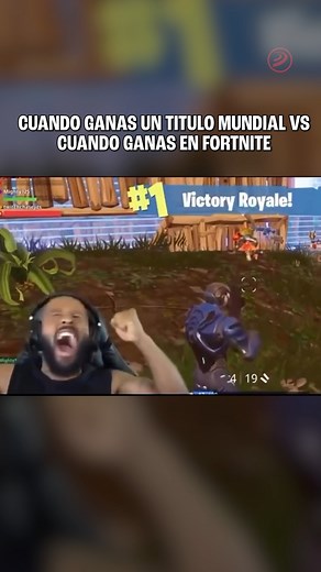 2.1M views · 151K reactions | Qué emociona más ¿Ganar en Fortnite o ganar un título mundial?... . . . . . . . #gaming #videojuegos #fortnite #viral #reels | 3DJuegos LATAM | Facebook