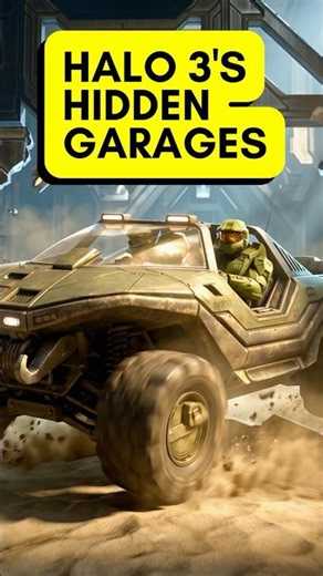 There are hidden garages in Halo 3...