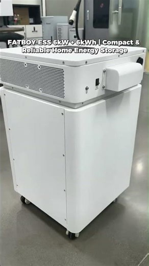 FATBOY ESS 6kW + 6kWh | Compact & Reliable Home Energy Storage