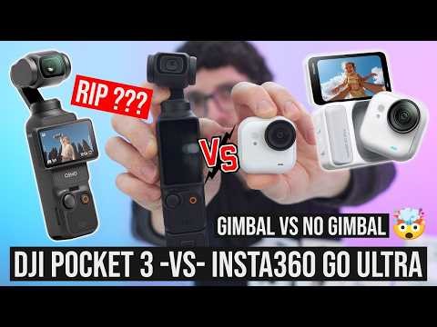 Can a Tiny Action Cam Replace a Pro Gimbal & Large Sensor? - DJI Pocket 3 vs Insta360 GO Ultra!