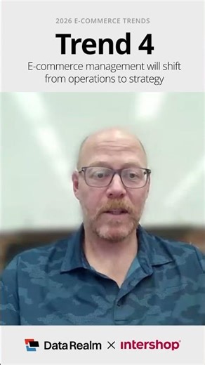Trend 4/6 - B2B E-Commerce Trends 2026 #Intershop #DataRealm #EcommerceTrends