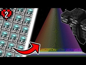 I Built The PERFECT Rainbow In Minecraft Hardcore