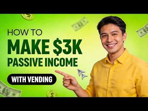 Vending Machines Generating $3K Monthly on Autopilot (Location List)