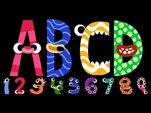 Endless Numbers + Endless Alphabets ABC | Phonic Sounds for Kids ‪@freeforlearn‬