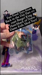Fast Food Toys from Back in the Day Part 117 - 1996 Burger King Hunchback of Notre Dame Kids Meal Toys! #hunchbackofnotredame #burgerking #90skids #retrotoys #90snostalgia #blastfromthepast #nostalgia | CPJ Collectibles