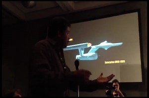 Neil deGrasse Tyson speaks passionately about the Starship Enterprise.