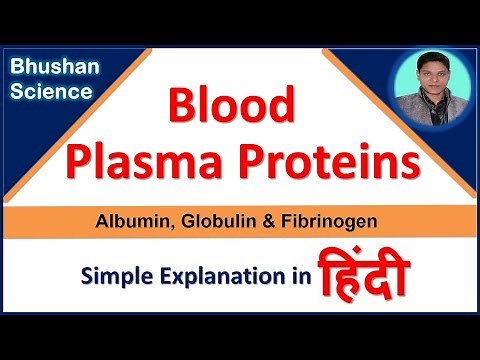 Blood Plasma Proteins (Types & Functions) | Albumin, Globulin, Fibrinogen | Bhushan Science