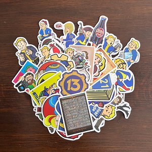 Buy 3 for 2 Stickers|fallout Stickers Pack-50pcs Vault-tec Vault Boys Vault Girls Waterproof|use Code 342STC1 - Etsy
