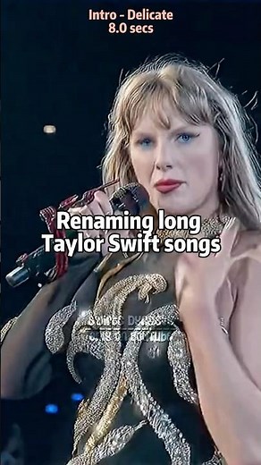 Renaming long Taylor Swift songs :: #fypシ゚viral #viral #taylorswift #taylorsversion ::