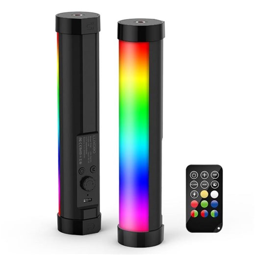 LUXCEO P100 RGB Light Tube Led Handheld Video Photographic lighting Magnet Stick Lamp 3000-6000K for Photo Vlog | Lazada PH