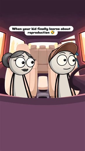 Animation 18 on Instagram: "When your kid finally learns about human reproduction #kids #learning #parenting #comedy #foryou"