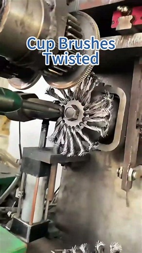 Cup Brush: Everything you need to know for tool brushes. #industrialbrush #manufacturing #polishing