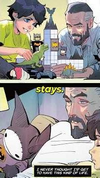 Batman Meets His Grandson #shorts #comicexplained #comicshorts