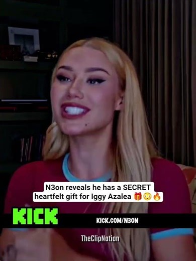 N3on reveals he has a SECRET heartfelt gift for Iggy Azalea 🎁😳🔥 #n3on