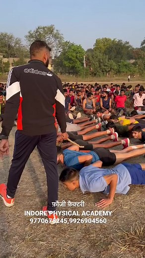 106K views · 5.6K reactions | Indian Army Physical Test Practice 4:40 indore physical academy 9770678245 | Fouji Factory Indore Physical Academy | Facebook
