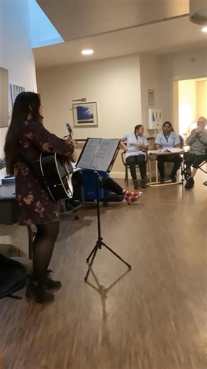 Carols, classics, and plenty of reminiscing… what a wonderful musical visit! ❤️ We had a beautiful live music session with Lauren Robb - Music, filling our home with Christmas carols and classic favourites that sparked smiles, singing, and lovely memories for our residents. 🎶🥰 A heartfelt thank you, Lauren, for coming to our home! #LiveMusic #MusicTherapy #Reminiscing | Brooklands Care Home, Antrim