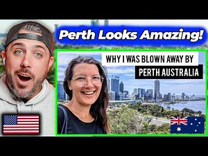 American Reacts to Unexpected Perth – This City is STUNNING 😍