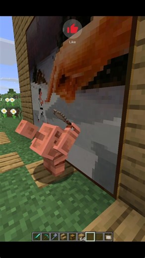 Create Painting With Copper Golam Minecraft..