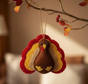 Thanksgiving Turkey Sewing Pattern | Simple Instructions PDF Gift Template Crafting Felt Handmade Beginner Autumn Decoration DIY Fall - Etsy