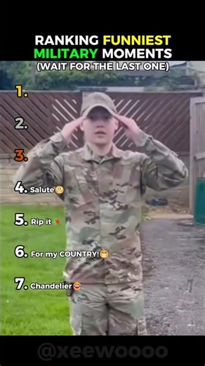 Ranking the FUNNIEST MILITARY MOMENTS🪖