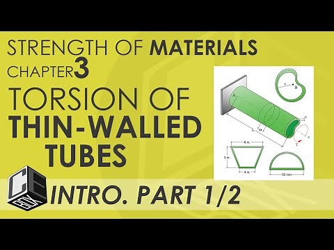 Mechanics of Deformable Bodies Chapter 3 Torsion of Thin-Walled Tubes Introduction Part 1 (PH)