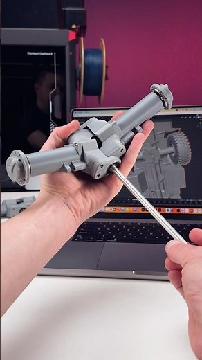 Let’s 3D print an RC truck! Using the Elegoo Centauri Carbon 2 Combo. Part 2: Rear axle.
