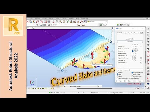 Modeling Circular Beams and Shells in Autodesk Robot: Tips and Techniques