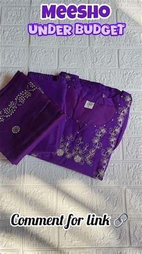 Meesho kurta set ✨UNDER BUDGET ✨ #meesho