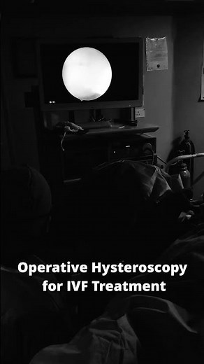 Operative Hysteroscopy for IVF treatment #drrakshitamalik #doctor #ivfspecialist #ivfcentre #ivf