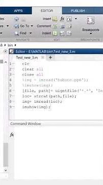 Read Image Using GUI in MatLab