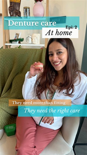 Dent@Home on Instagram: "“Your dentures need sleep too.” Wearing them through the night might feel harmless — but it quietly suffocates your gums, invites fungal infections, and accelerates bone loss. That tight, burning feeling in the morning? It’s your mouth telling you it didn’t get a chance to heal. At Dent@Home, we see this mistake every single week — especially in seniors and bedridden patients. Dentures are meant to be removed at night so your tissues can recover, blood flow can return, a