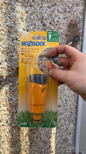 New outside tap and none return valve! | Repairing Process