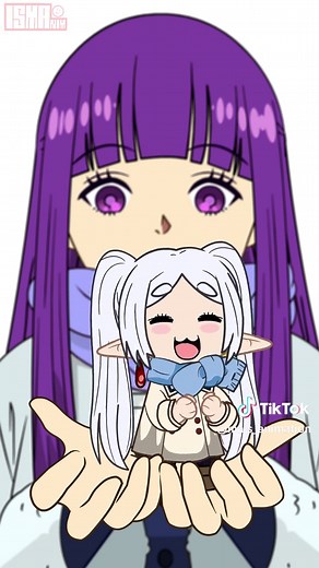 Fern Enjoys Her Frieren Fanart