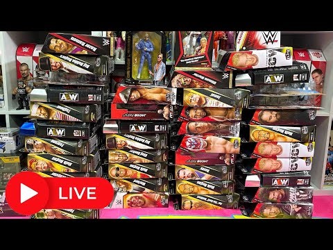 MASSIVE WWE FIGURE UNBOXING LIVESTREAM 2024!