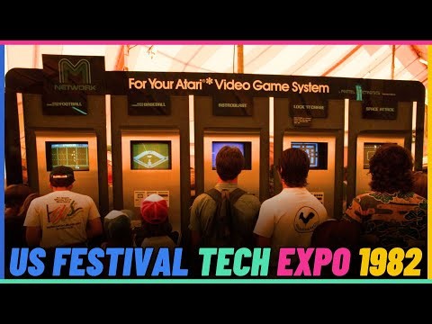 U.S. Festival Tech Expo In 1982.