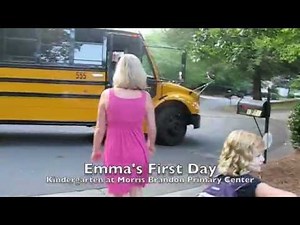 Emma's First Day of Kindergarten