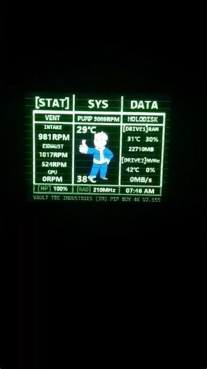 Custom CRT Fallout 3 theme