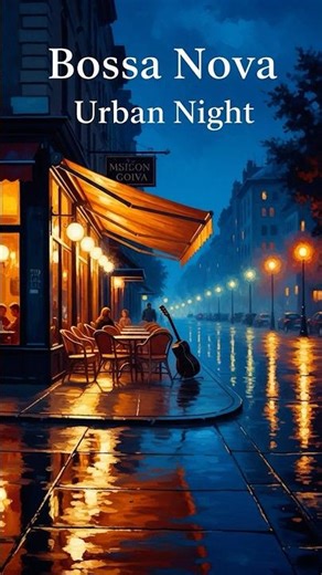 Urban Night Bossa 🌙 Smooth Guitar Under City Lights