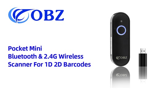 Watch OBZ Mini 2D Wireless Barcode Scanner ﹙Model&colon; M60﹚ on Amazon Live