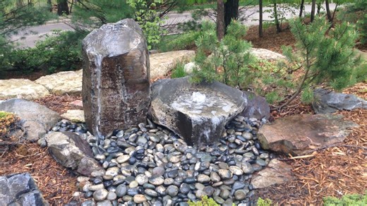 Basalt Water Feature
