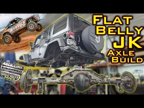 JK Rock-Link Xtreme - Part 2 - Axle Build - Ultra 4 Off Road Performance!