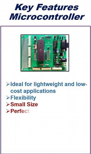 Key Feature of Microcontroller #microcontroller #arduino #esp32