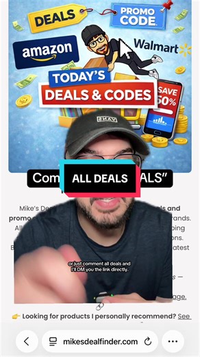 Comment “all deals” and I’ll DM you the link to ALL today’s deals — or tap my bio for the January 21st list ❤️ Amazon Deals Amazon Deals Today Amazon Must Haves Amazon Finds Amazon Deals for today Amazon Home finds Air purifier deal Cat Toys Coupon Amazon Glitch Deals for Today #amazondeals #amazonhack #amazonfinds #amazonmusthaves #amazondealsfortoday