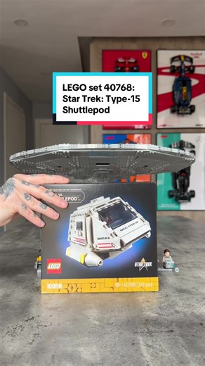 Star Trek Type-15 Shuttlepod LEGO Set Review