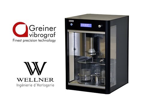Operating of watch cleaning machine Greiner L2 by Wellner