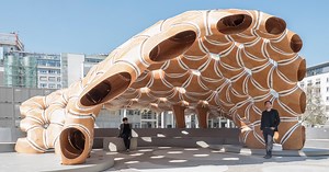 This Trippy Looking Building Is Modeled After a Sand Dollar