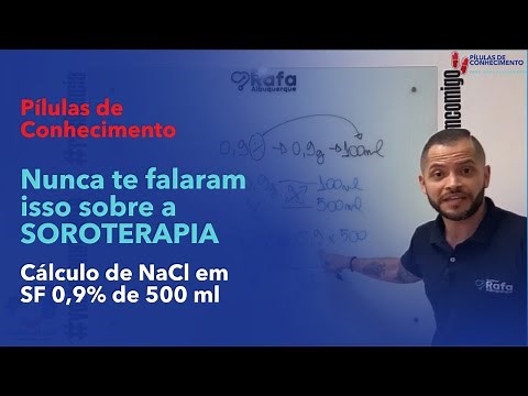 Calculation of grams of Sodium Chloride in 500ml of 0.9% Physiological Saline Solution