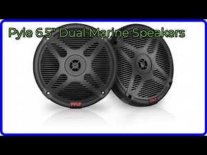 REVIEW (2026): Pyle 6.5" Dual Marine Speakers. ESSENTIAL details.
