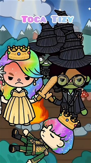 I restore my parents' honor😡👑💖 #tocaboca #tocalifeworld #shorts #fyp